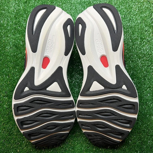 Mizuno Wave Sky 6 Women's Size 8.5 ‘Black/quicksilver’ Running Shoes 411371.90QS - Picture 8 of 15